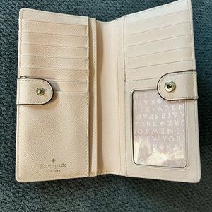 Baby Pink Bi-fold Kate Spade Wallet